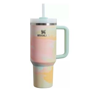 Stanley 40oz tumbler cool serene brushstrokes